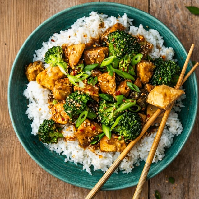 Spicy Chicken with Broccoli.