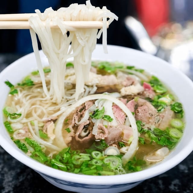 Beef Noodle Soup (Pho).