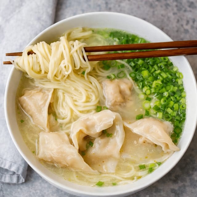 Wonton Ramen Soup.