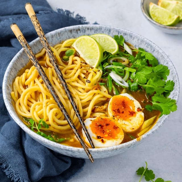 Spicy Ramen Soup.