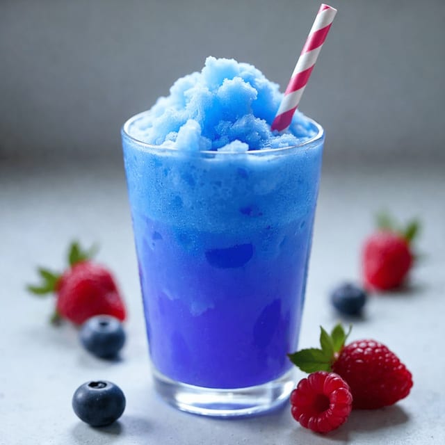 Slushy.