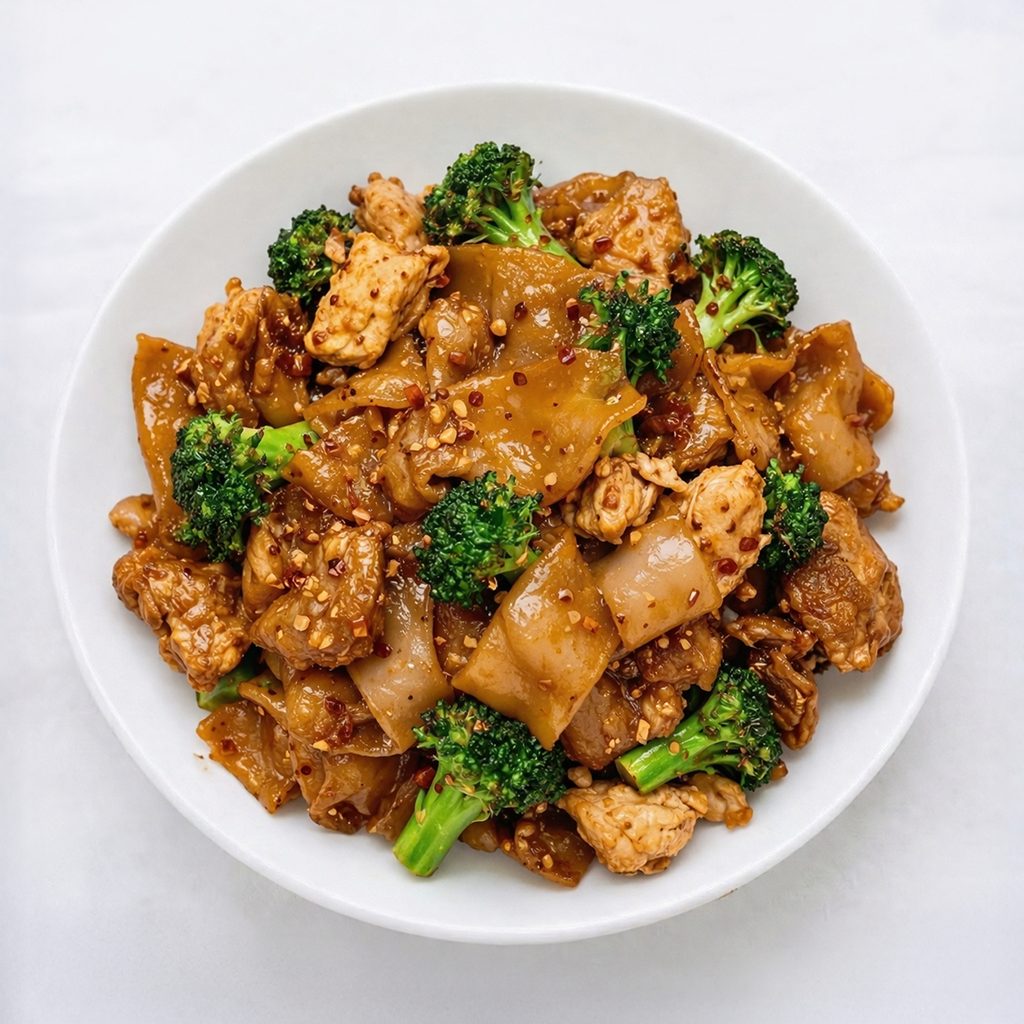 Drunken Noodle Stir Fried.