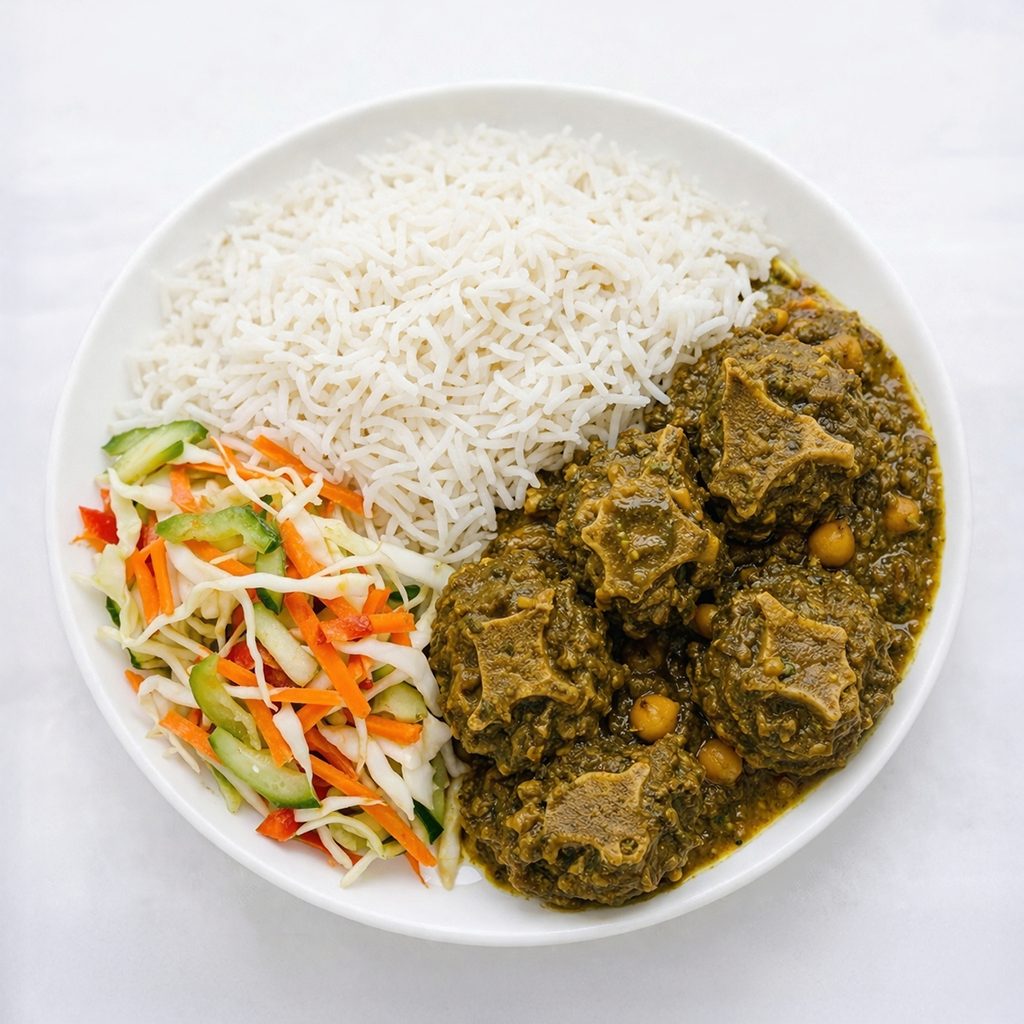 Braised Curry With Rice (Oxtail or Rib).