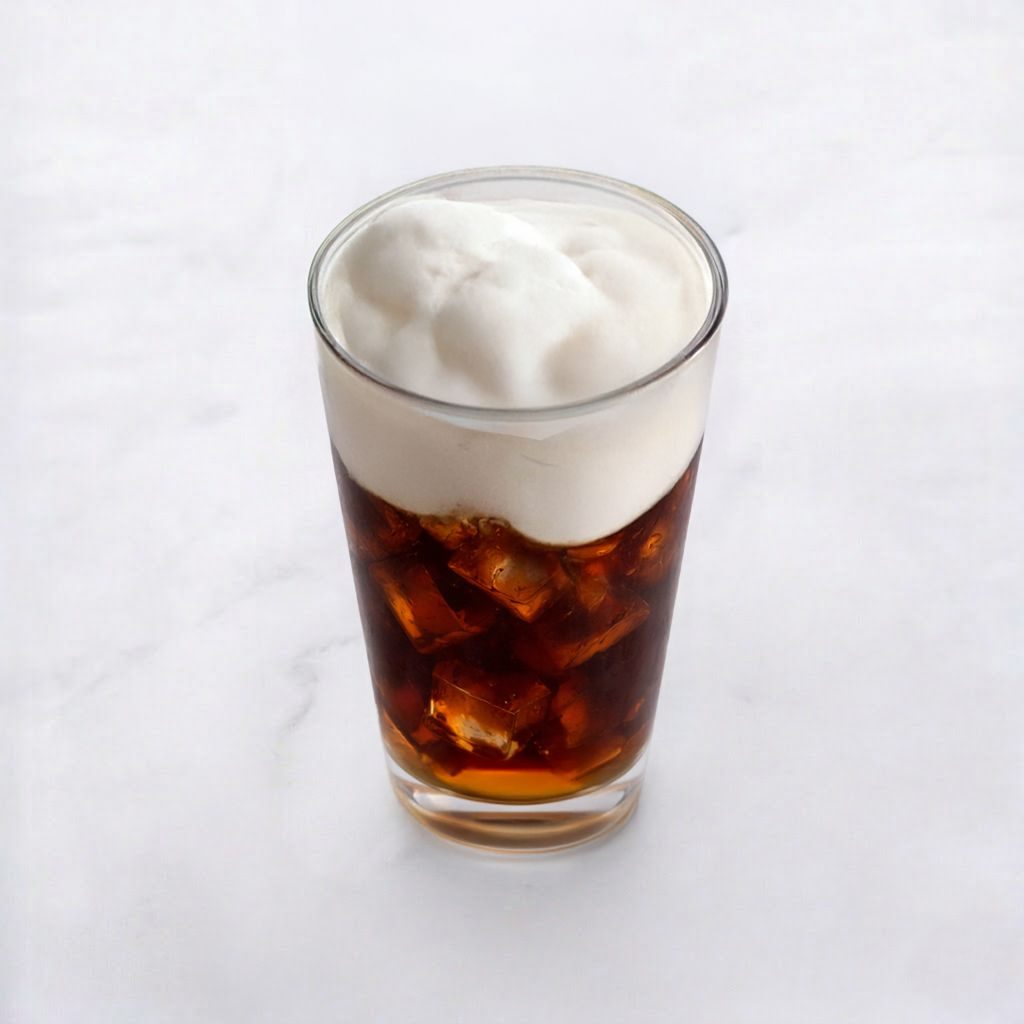 Black Sugar Tea with Salted Foam.